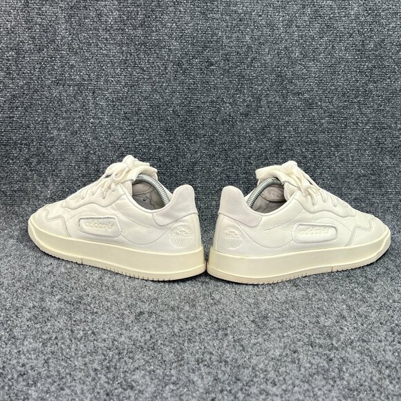 Adidas SC Premiere Sneakers Mens Size 9 Off White Leahter Low Lace Athletic Shoe - Picture 7 of 12